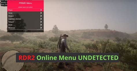 RDR2 Online Free Mod Menu Hack Undetected Download