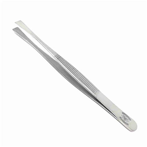 Lab Forceps with Straight Flat Broad Tips – Scientific Labwares