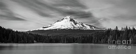 Mt Hood in Black and White Photograph by Henk Meijer Photography - Fine ...