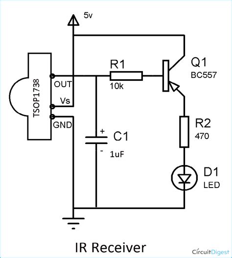 Circuit Diagram Of Ir Sensor