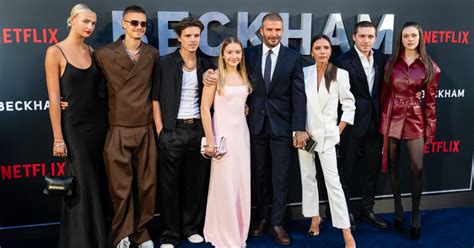 David & Victoria Beckham Make Rare Family Appearance With Four Children