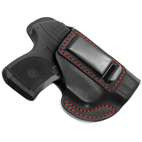 Fits Ruger LCP IWB .380 Concealed Carry Leather Holster LCP 1 and LCP 2 ...