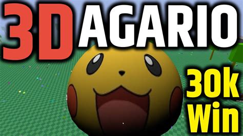 Agario 3D Biggest Cell Ever - Biome 3D - 30K Mass! - YouTube