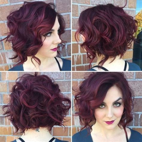 Messy Curly Bob Hairstyle - Stylish Office Hairstyles 2016 | Curly bob ...