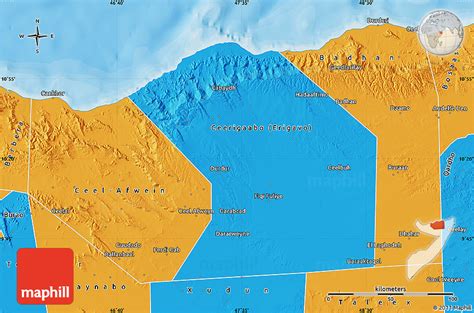 Political Map of Sanaag