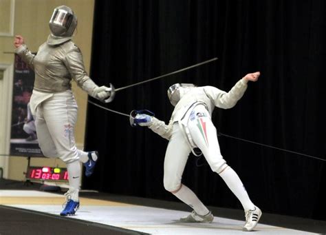 Photo of the Day: Funky Sabre Fencing - Fencing.Net