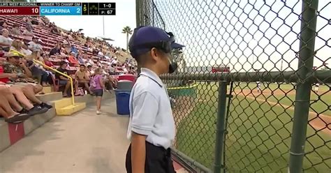 This Umpire Has A Small Strike Zone - Little League