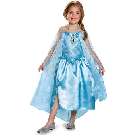 Frozen Elsa Classic Toddler Dress Up / Role Play Costume with Locket ...