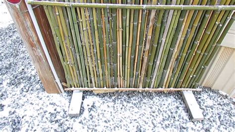 Easy Diy Bamboo Fence - HEWQL