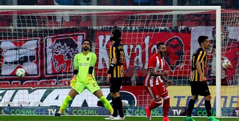 AEK defeat Olympiakos 2-1 in Greek football semi-final (videos of all ...