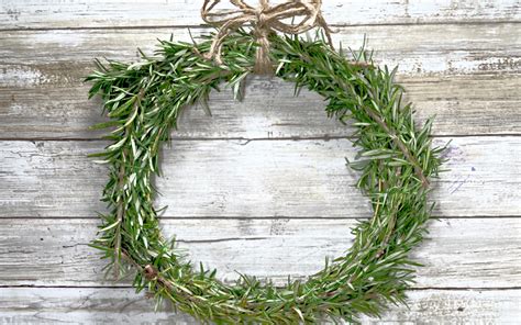 How to Make a DIY Rosemary Wreath - Laura Kelly's Inklings