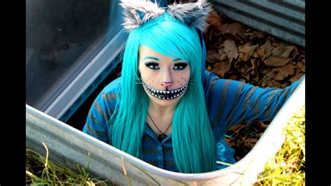 CHESHIRE CAT! (Makeup Tutorial & Costume) - YouTube