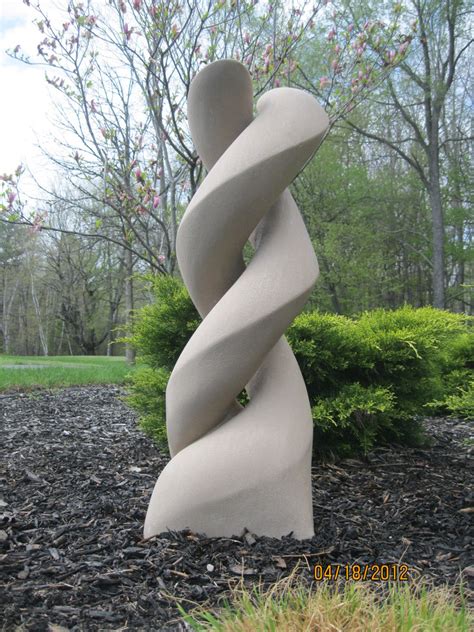 Double Helix Sculpture - Eclectic - Landscape - Phoenix - by Carved In ...