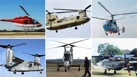 What Are the 6 Different Types of Helicopters? | Chopper Spotter