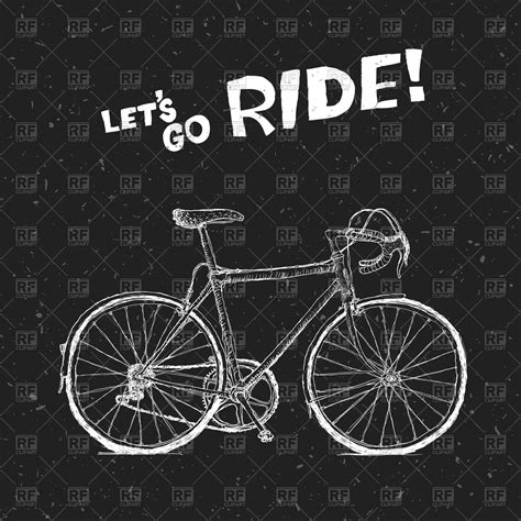 Road Bike Vector at GetDrawings | Free download