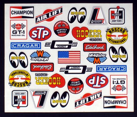 McAllister Racing D518 Vintage Racing Decal Sheet (D518)