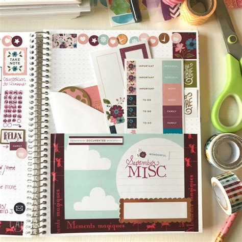 Washi Tape Planner Ideas - Carrie Elle