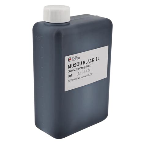 Musou Black Color (1L bottle)