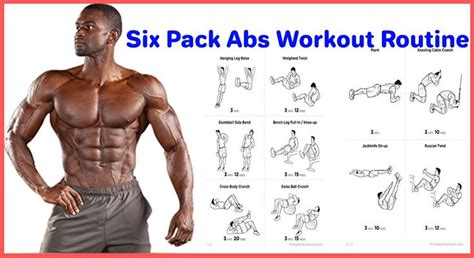 Six Pack Abs ... | Ab workout men, Ripped abs workout, Ripped abs