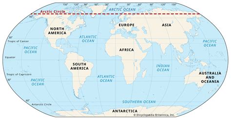 Arctic Circle | Latitude, History, & Map | Britannica