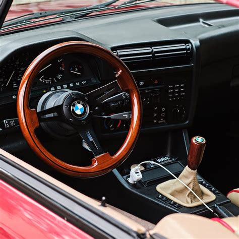 Interior of a BMW E30 · Free Stock Photo