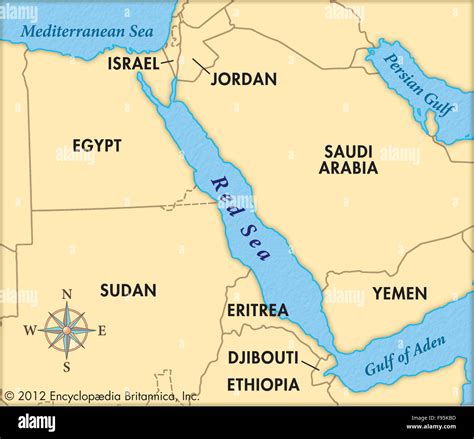 Where Is The Red Sea Map