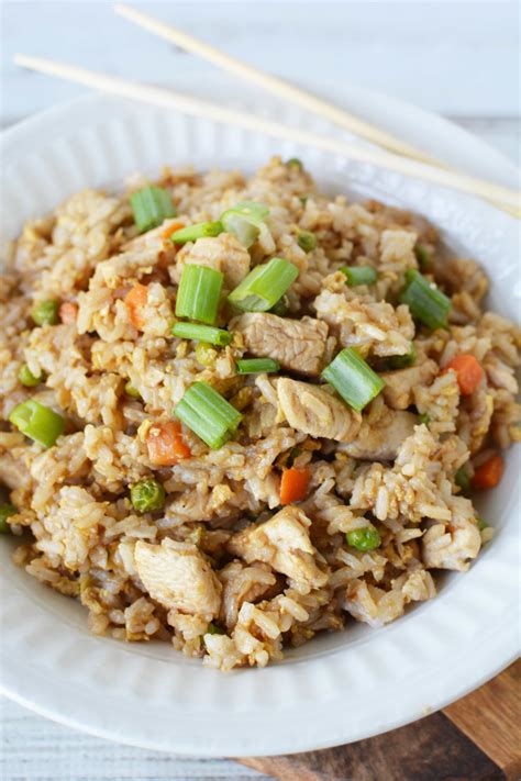 An Easy Chicken Fried Rice Recipe For When You Are Craving Takeout