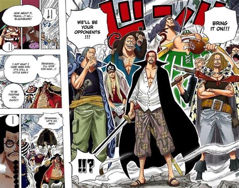 Are Shanks and his crew really that strong? | Crew, One piece chapter ...