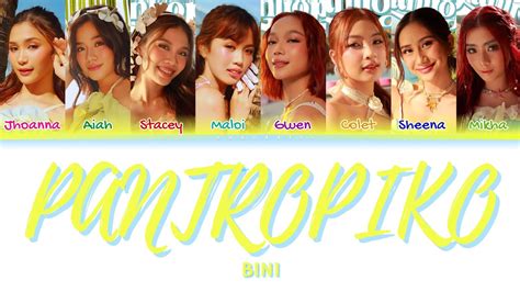 BINI - 'Pantropiko' Lyrics [Color Coded] Chords - Chordify