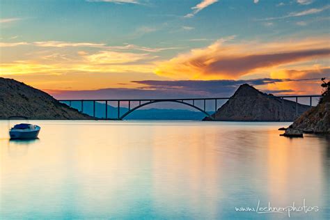 Bridge to island of Krk, Croatia