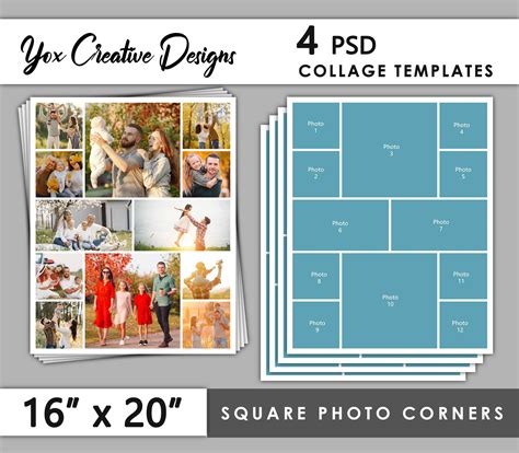 Layout Photo Collage Template