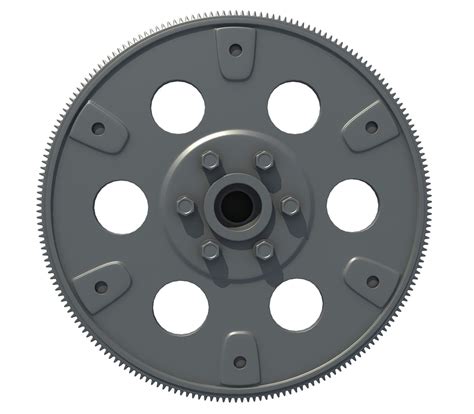 Engine flywheel model - TurboSquid 1171899