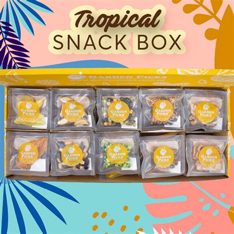 Yellow Box (Tropical Snack Box) | Garden Picks