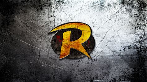 Download Logo Robin (DC Comics) Comic 4k Ultra HD Wallpaper