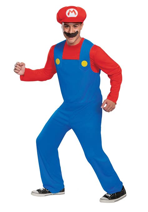 Super Mario Classic Adult Mario Costume