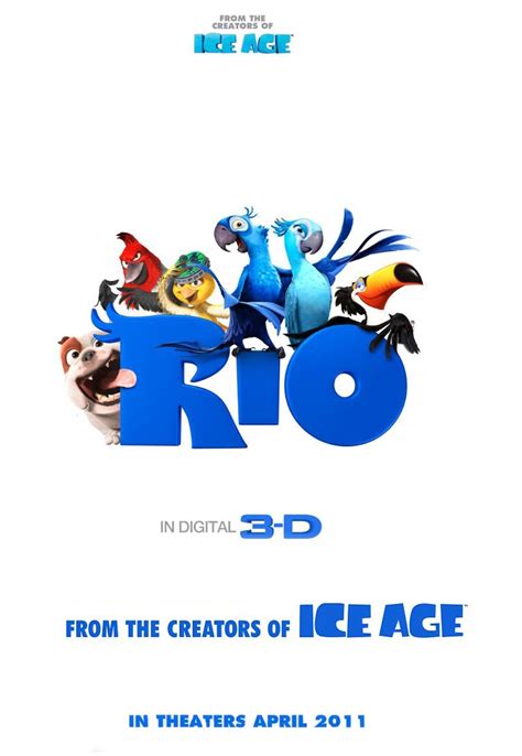 Rio póster : Pelicula Trailer