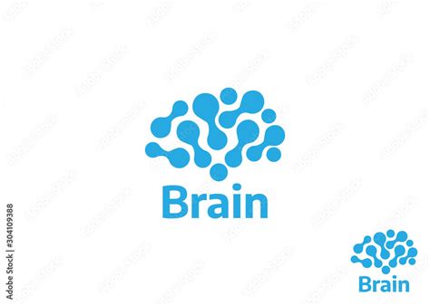 Abstract human brain logo. Business vector logo. Brain, Creative and ...