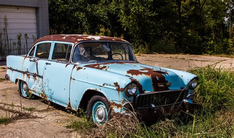 Old Rusty Car Free Stock Photo - Public Domain Pictures