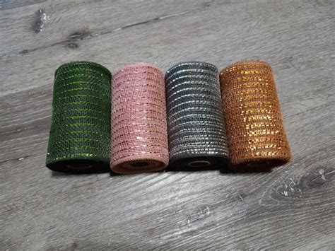 Deco Mesh Ribbon Rolls - Etsy