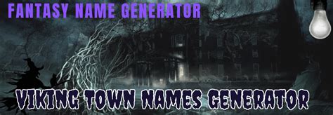 Viking Town Names Generator