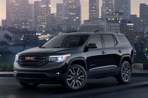 2019 GMC Acadia and Terrain Sport Black Editions for New York ...