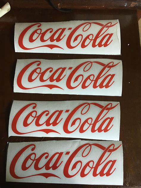 Coca-Cola Coke Decal Sticker New Die-Cut Vinyl Coca Cola | Etsy