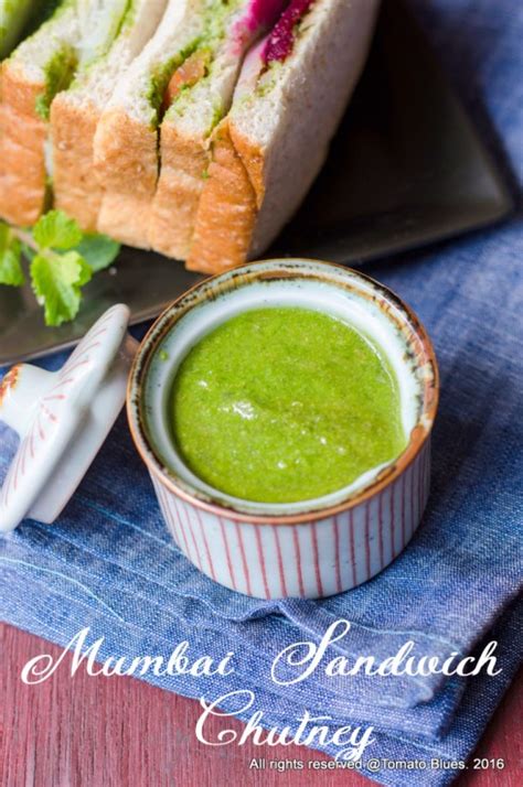 Sandwich Chutney Recipe. Mint Chutney For Sandwiches