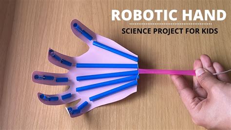 Robotic Hand Science Project | Simple Paper Robot Hand for Kids | STEM ...