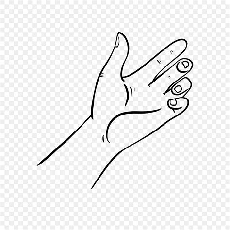 Hands Clipart Black And White