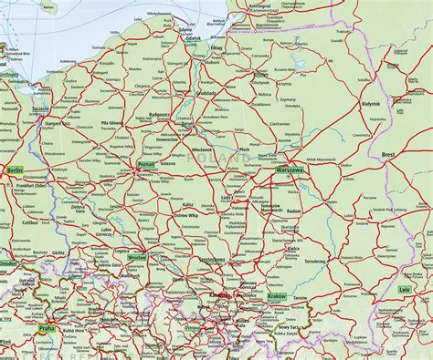 Poland Train Map – ACP Rail