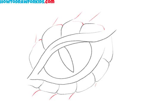 How to Draw a Dragon Eye - Easy Drawing Tutorial For Kids