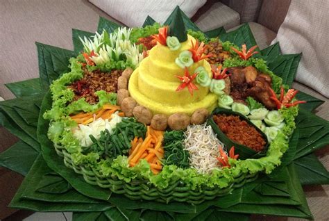 Tumpeng | Ide makanan, Hiasan makanan, Seni makanan