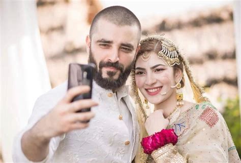 Twitter ecstatic over Hamza Ali Abbasi and Naimal Khawar's nikkah