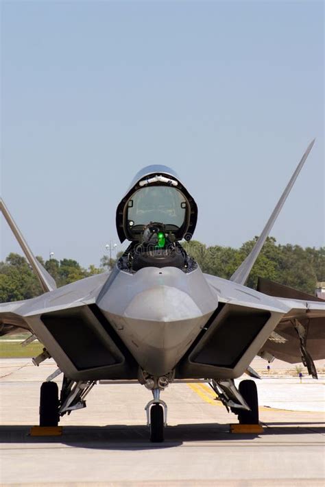 F-22 Raptor Cockpit stock image. Image of aircraft, plane - 15963829